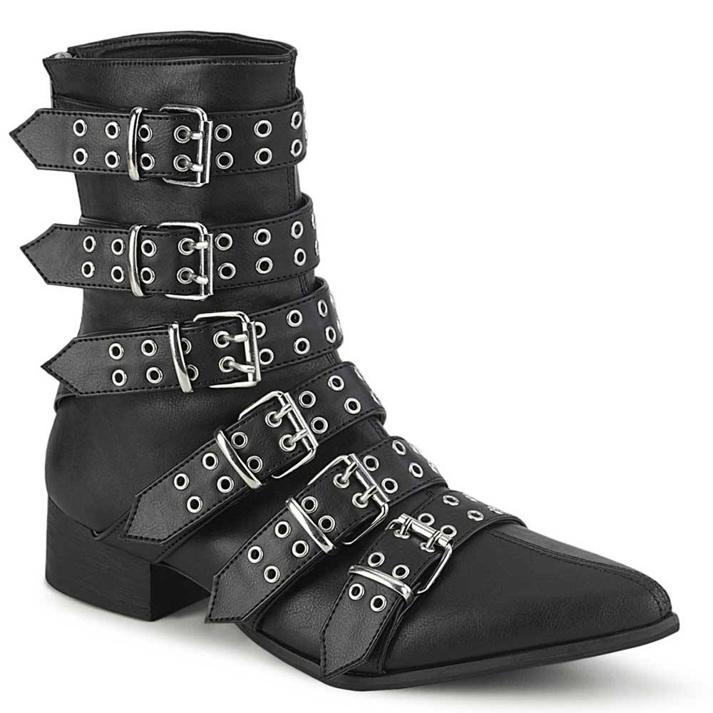 DemoniaCult - WARLOCK70 Ankle boots - Black Product image